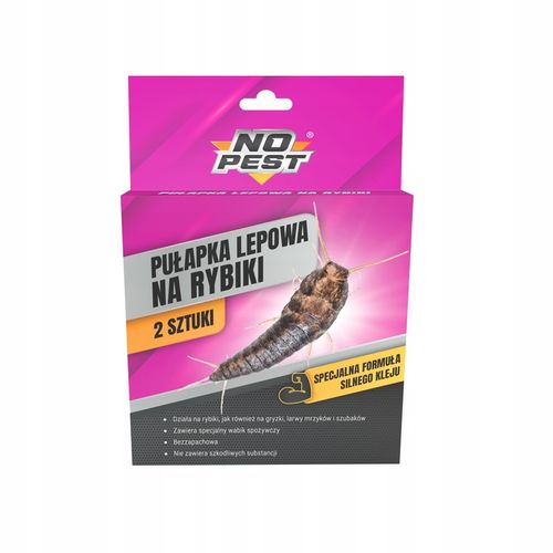 PUŁAPKA LEP NA RYBIKI CUKROWE SREBRZYKI SILNY ATRAKTANT 4 SZTUKI NO na Arena.pl