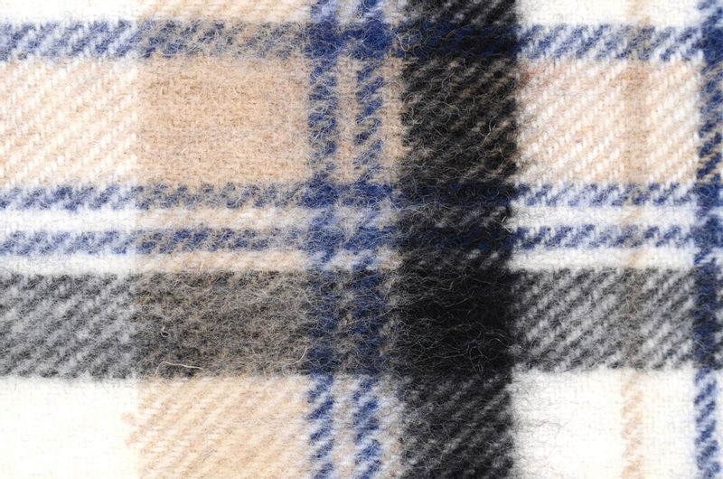 Koc Wełniany 150X200 Krata 18744 zdjęcie 3