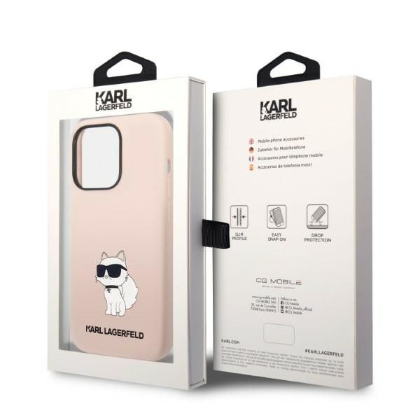 Etui Karl Lagerfeld do iPhone 14 Pro, Różowy zdjęcie 8