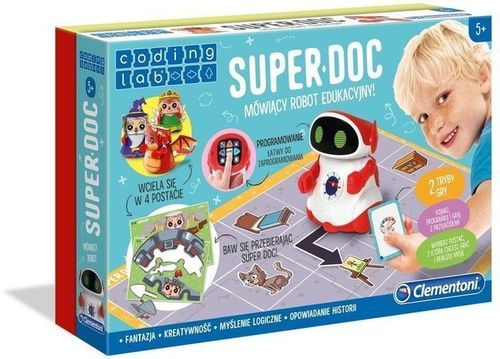Clementoni Super Doc Mówiący robot edukacyjny na Arena.pl