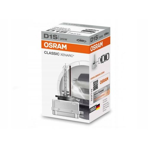 ŻARÓWKI XENON KSENON ŻARNIK OSRAM D1S 35W PK32d-2 XENARC CLASSIC 66140CLC na Arena.pl