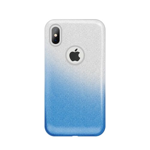 Nakładka Gradient Glitter 3in1 do iPhone 7 Plus / iPhone 8 Plus niebieska na Arena.pl