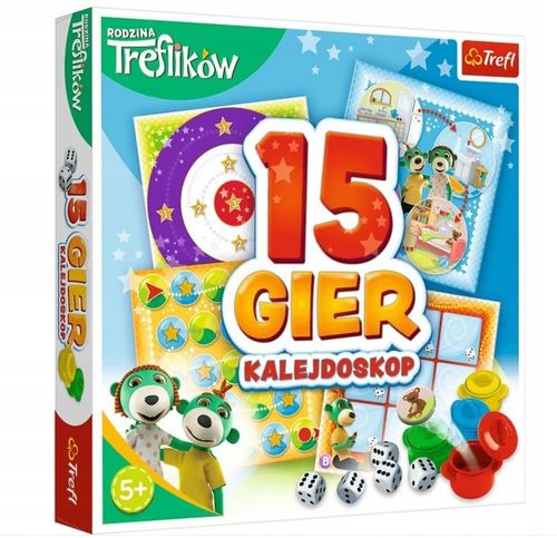 gra 15 gier rodzina treflików 02823 na Arena.pl