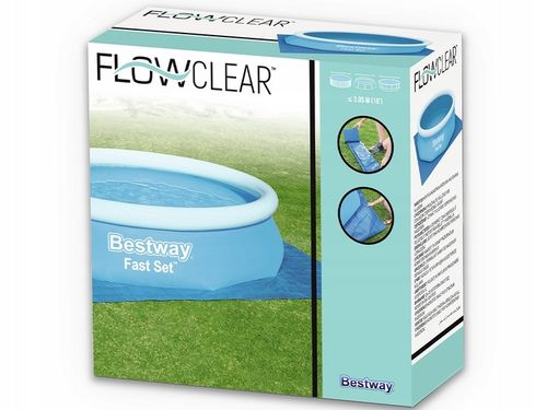 mata pod basen 335x335cm BESTWAY |  58001 na Arena.pl
