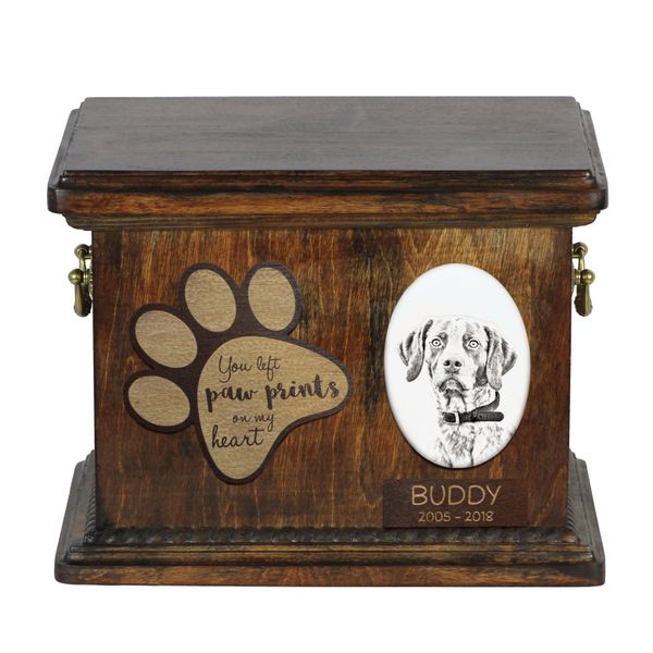 Pointer urna z płytką ceramiczną Art-Dog zdjęcie 1