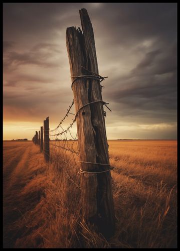 Plakat 64x90cm Zachód na Pograniczu na Arena.pl