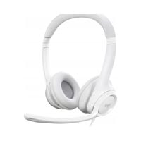 Słuchawki LOGITECH USB Computer Headset H390 Biały 981-001286