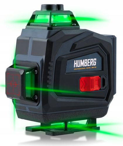 POZIOMICA LASEROWA LASER KRZYŻOWY 4D SAMOPOZIOMUJĄCY 40m 2 Akumulatory na Arena.pl