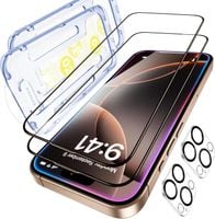 Szkło Ochronne Hartowane na Aparat iPhone 16 Pro Max 9H 2 Sztuki Zestaw