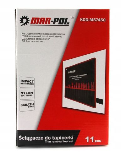 ZESTAW ŚCIĄGACZY DO TAPICERKI 11el. na Arena.pl