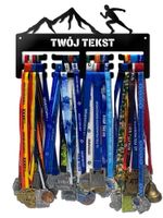 Wieszak na medale GÓRY RUN twoje imię dowolny tekst 79.1