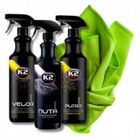 K2 PURIO VELOR NUTA PRO czyszczenie pielęgnacja tapicerki wnętrza