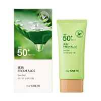 The SAEM Jeju Fresh Aloe Krem-żel przeciwsłoneczny SPF50+   50g