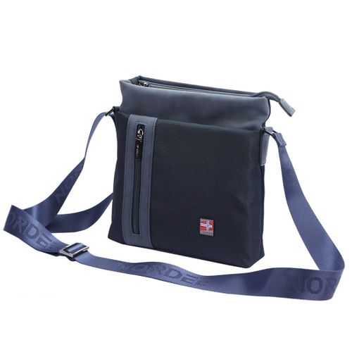 Miejska pojemna i Trwała saszetka męska przez ramię z poliestru od Nordee na Arena.pl