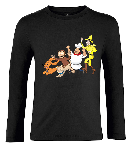 Koszulka z dł.rękaw. Ciekawski George zdjęcie 1