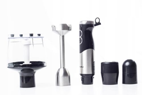 BLENDER RĘCZNY WIELOFUNKCYJNY RIWALL RB-01 6w1 TYTANOWE OSTRZA MOCNY na Arena.pl