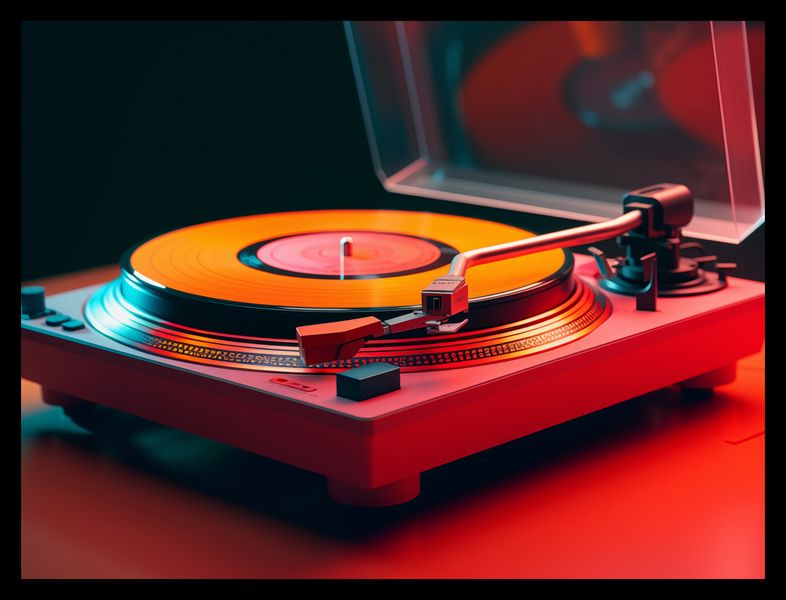 Plakat 40x30cm Retro Granie zdjęcie 2