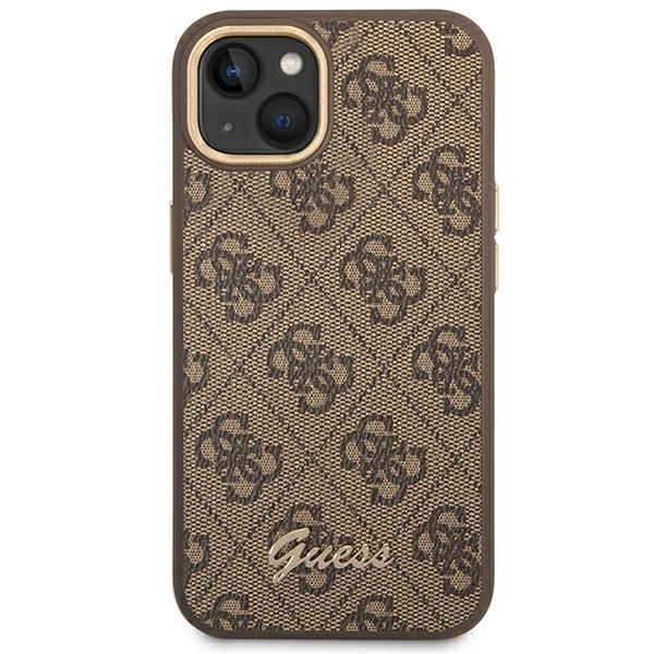 Etui Guess do iPhone 15, iPhone 14, iPhone 13, Brązowy zdjęcie 3