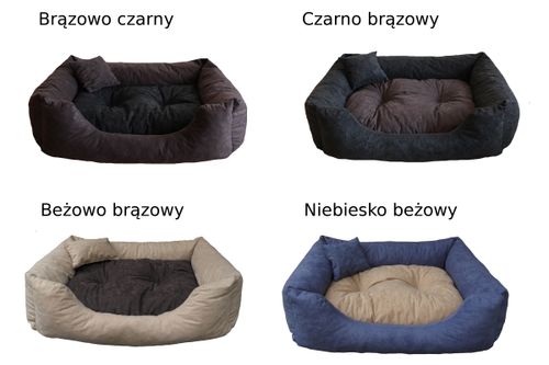 Legowisko kanapa dla psa 80x60 XL na Arena.pl