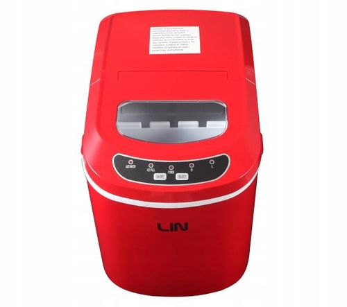 Kostkarka do lodu Lin ICE PRO-R12 112W 2,2L Czerwona 9 kostek na cykl na Arena.pl