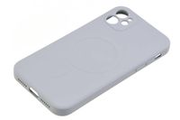 Etui Mercury Goospery MagSafe Silicone do Apple iPhone 11 niebieski