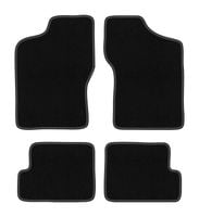 Dywaniki welurowe BASIC czarne Fiat Cinquecento 1991-1998 hatchback