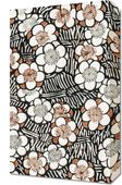 Obraz 30x50cm Floral Pattern, Bijutsukai Japoński Vintage