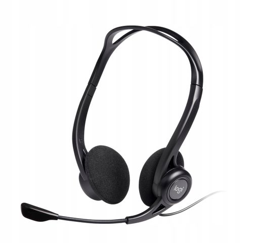 Słuchawki z mikrofonem Logitech PC960 USB Stereo Headset na Arena.pl