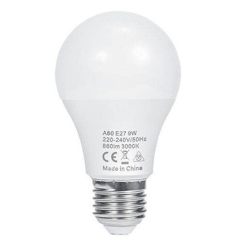 Lampa Podłogowa Łukowa 3000K Regulowana wysokość Czarny klosz E27 9W na Arena.pl