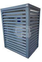 Osłona pompy ciepła 90x70x190 cm  antracyt GP327