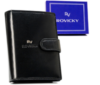 elegancki, skórzany portfel męski - rovicky