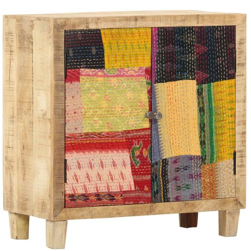 Szafka patchwork 70x35x75cm lite drewno mango VidaXL na Arena.pl