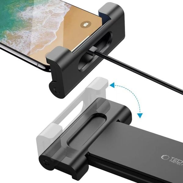 TECH-PROTECT V1 STRETCHABLE HEADREST CAR MOUNT FOR TABLET BLACK zdjęcie 7