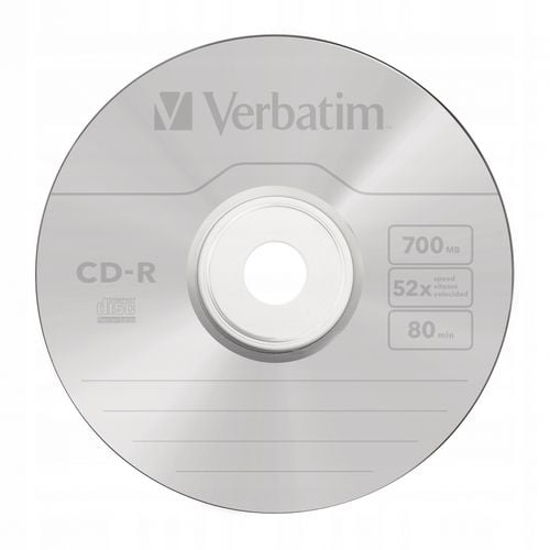 Płyty CD-R Verbatim 700MB AZO (Cake 50) na Arena.pl