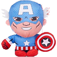 marvel avengers captain america plusz 30 cm maskotka przytulanka wl toys