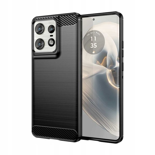Spacecase Carbon Motorola Edge 50 Pro 5G Black zdjęcie 2