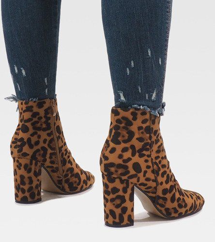 Leopard botki na słupku OM803 38 na Arena.pl