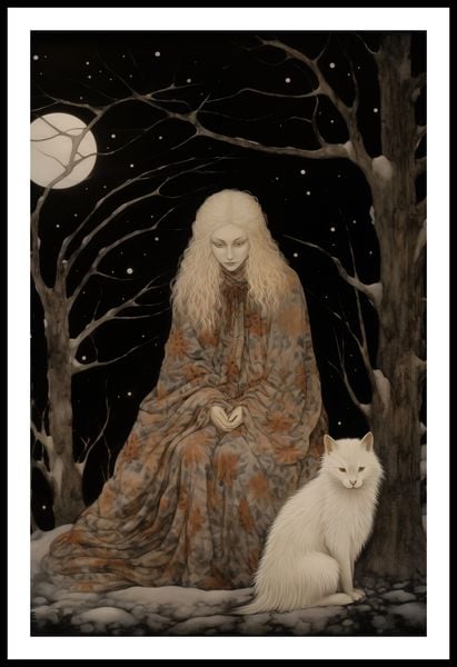 Plakat 53x81cm Stróżka Leśna zdjęcie 3