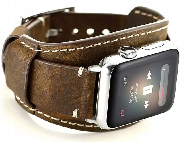 PASEK RETRO VINTAGE DO APPLE WATCH 42MM 44MM 45MM zdjęcie 1