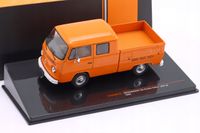 IXO VOLKSWAGEN T2b Double Cabin DoKa 1982 Orange 1:43