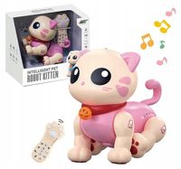 KOTEK ZDALNIE STEROWANY INTERAKTYWNY CHODZI ŚPIEWA + PILOT PREZENT ŚWIĘTA