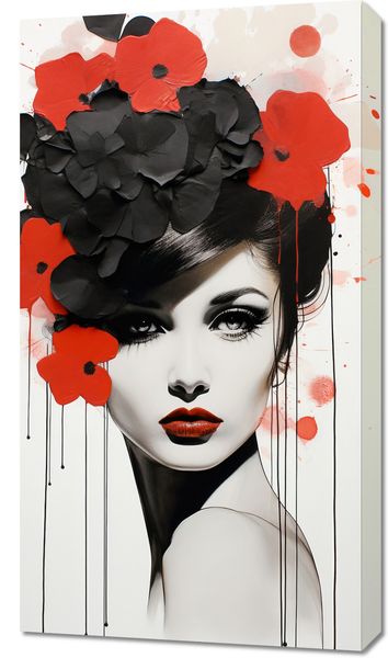 Obraz 50x90cm Kwiatowa Pasja zdjęcie 1