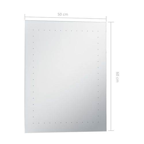 LUSTRO ŁAZIENKOWE ŚCIENNE LED 50 x 60 cm na Arena.pl