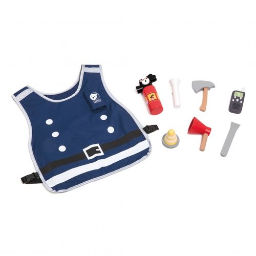 CLASSIC WORLD Little Firefighter Set Costume Tools 8 pcs. na Arena.pl