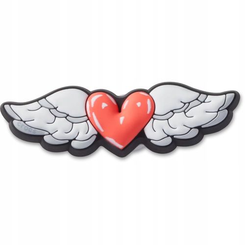 Crocs Przypinka Ozdoba Pin Charms Jibbitz Do Butów Heart Wings Doodle na Arena.pl