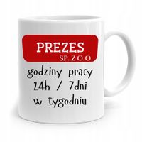 Dla Prezesa Viceprezesa Kubek Prezes Sp. Z O.o. Z Nadrukiem Ze Zdjęciem