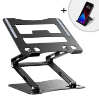 podstawka pod laptopa, tablet wozinsky wrs-cpy75dsb aluminiowa +