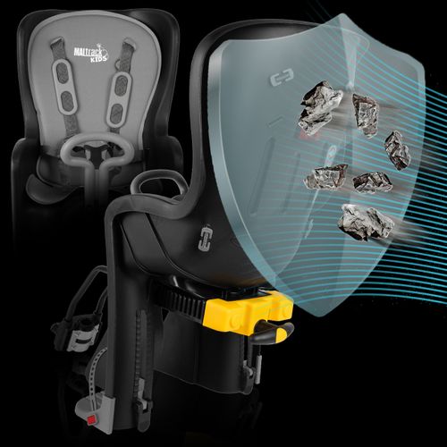 Fotelik rowerowy regulowany na tył do 22kg na Arena.pl