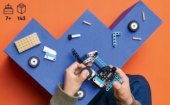 LEGO TECHNIC 42133 ŁADOWARKA TELESKOPOWA zestaw klocków dla dzieci +7 lat zdjęcie 9