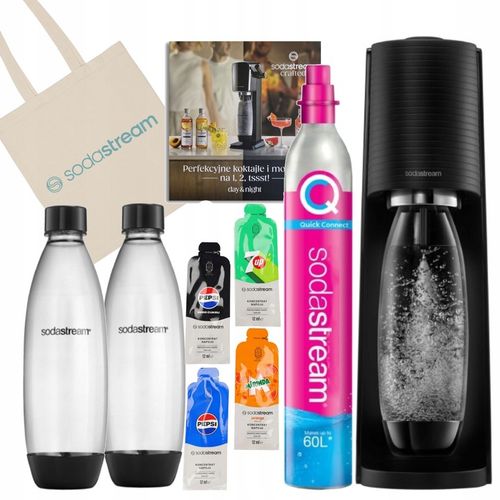 ZESTAW Saturator do wody gazowanej SodaStream Terra + butelki na prezent na Arena.pl